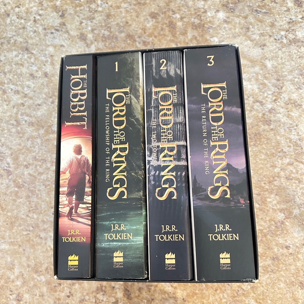 The Hobbit and Lord Of The Rings Box Set by author J.R.R. Tolkien